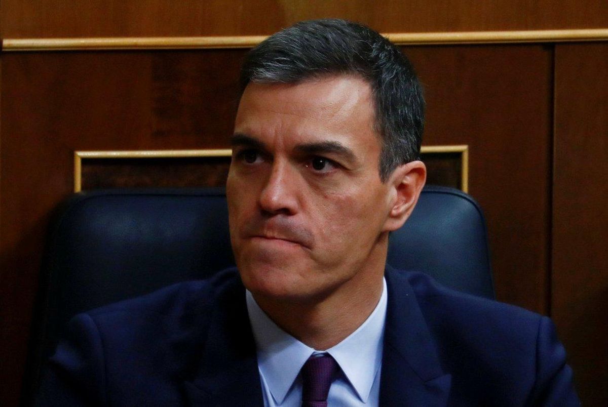 Pedro Sánchez, en el debate de los Presupuestos en el Congreso. Pedro Sánchez, en el debate de los Presupuestos en el Congreso.