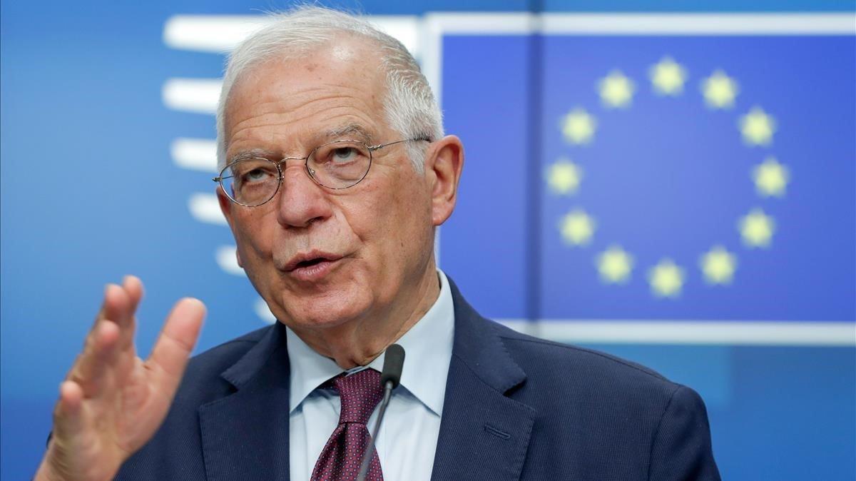 El alto representante de Política Exterior de la UE, Josep Borrell.