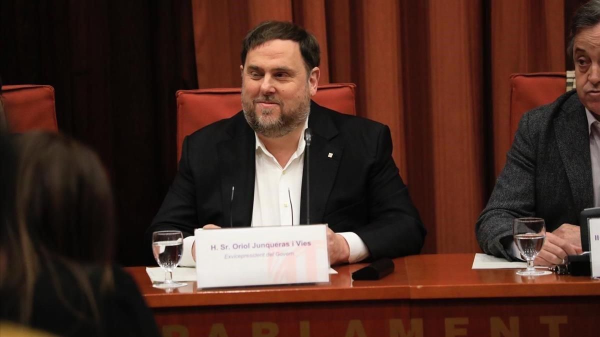 Oriol Junqueras treballarà al Campus Manresa de la Universitat de Vic Oriol Junqueras treballarà al Campus Manresa de la Universitat de Vic