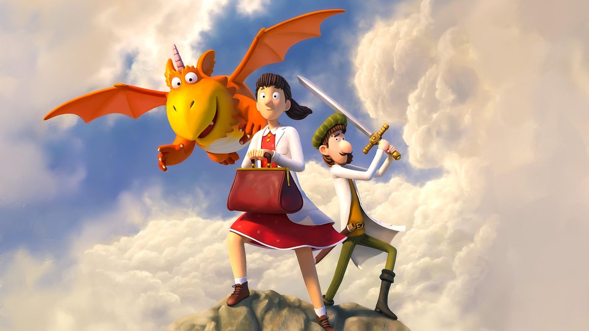 El dragon Zog, la princesa Gessamí y el caballero Rodalmón protagonizan este cuento. El dragon Zog, la princesa Gessamí y el caballero Rodalmón protagonizan este cuento.