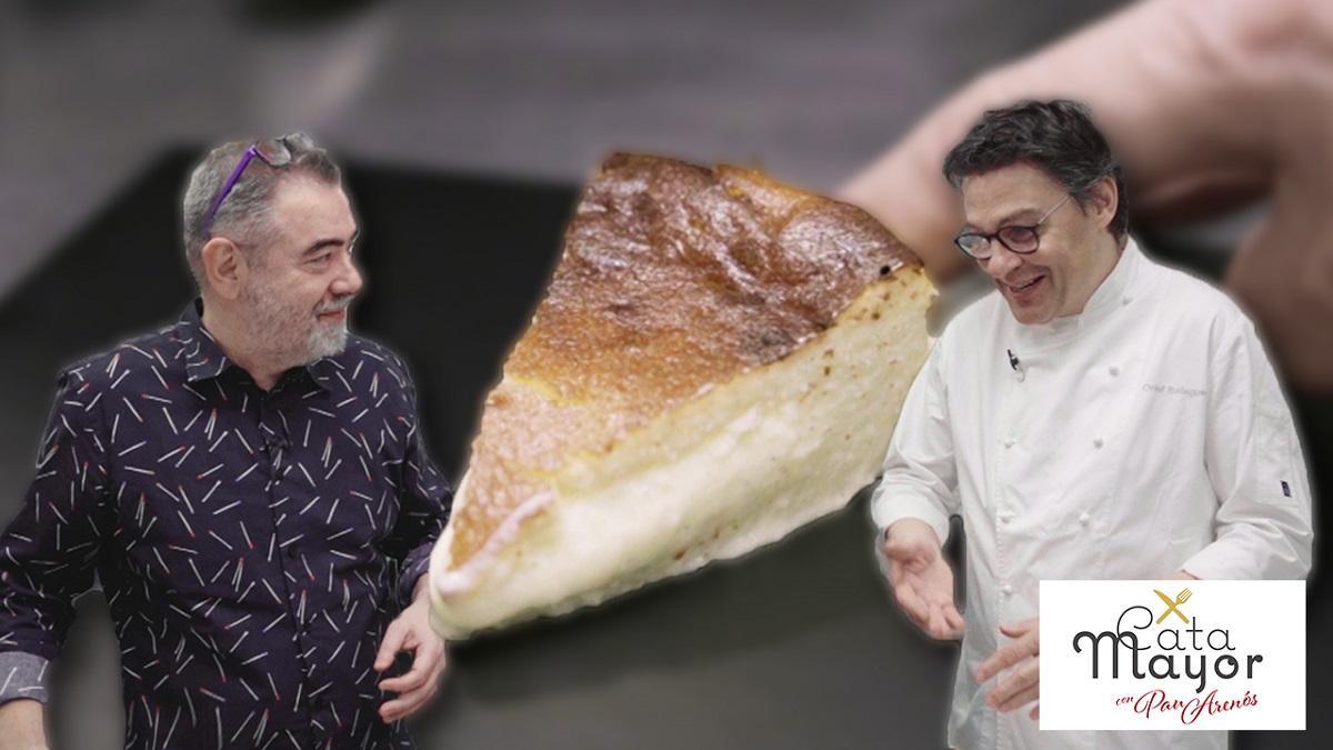 Cata Mayor: Oriol Balaguer prepara su esponjosa tarta de queso.