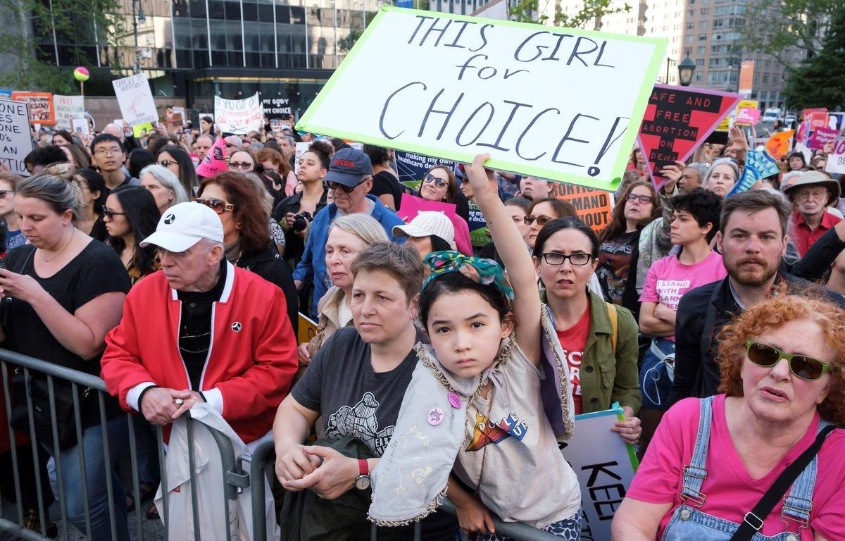 Manifestación por los derechos de aborto en Foley Square, Nueva York. EFE Manifestación por los derechos de aborto en Foley Square, Nueva York. EFE
