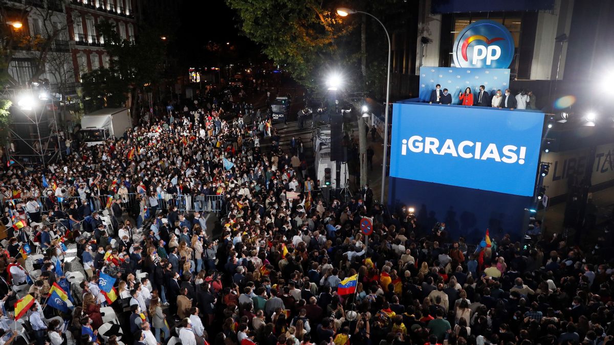 Arrasa la dreta i Juli Cèsar va ser a prop de Madrid Arrasa la dreta i Juli Cèsar va ser a prop de Madrid
