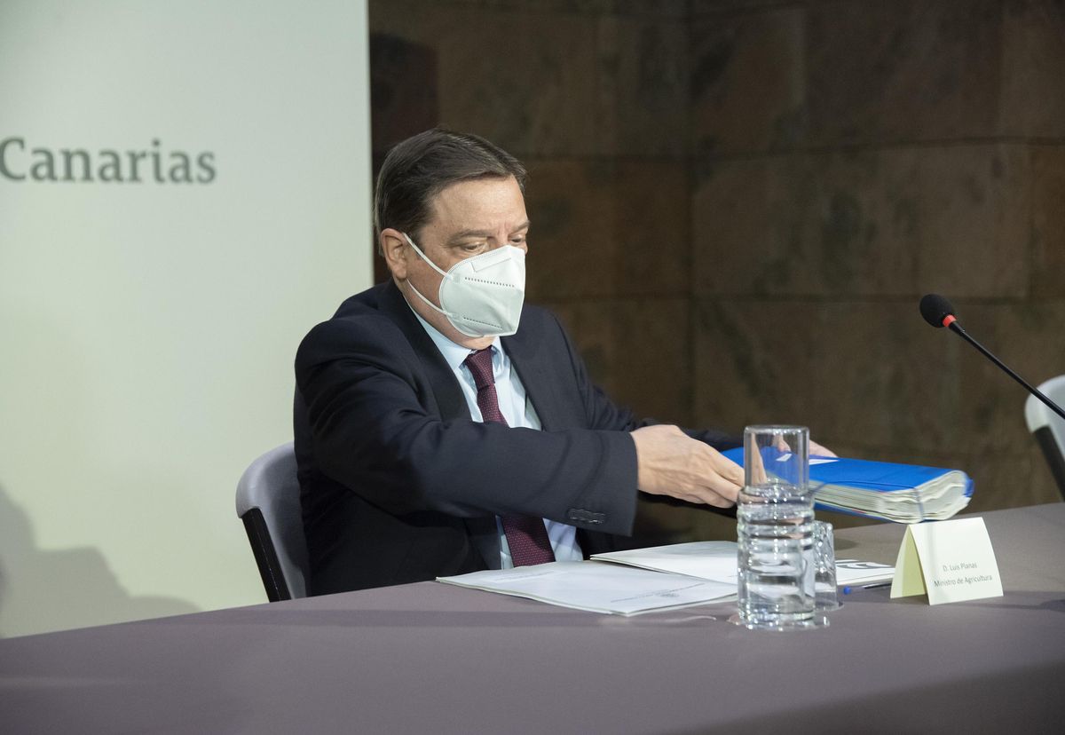 El ministro de Agricultura, Luis Planas. El ministro de Agricultura, Luis Planas.