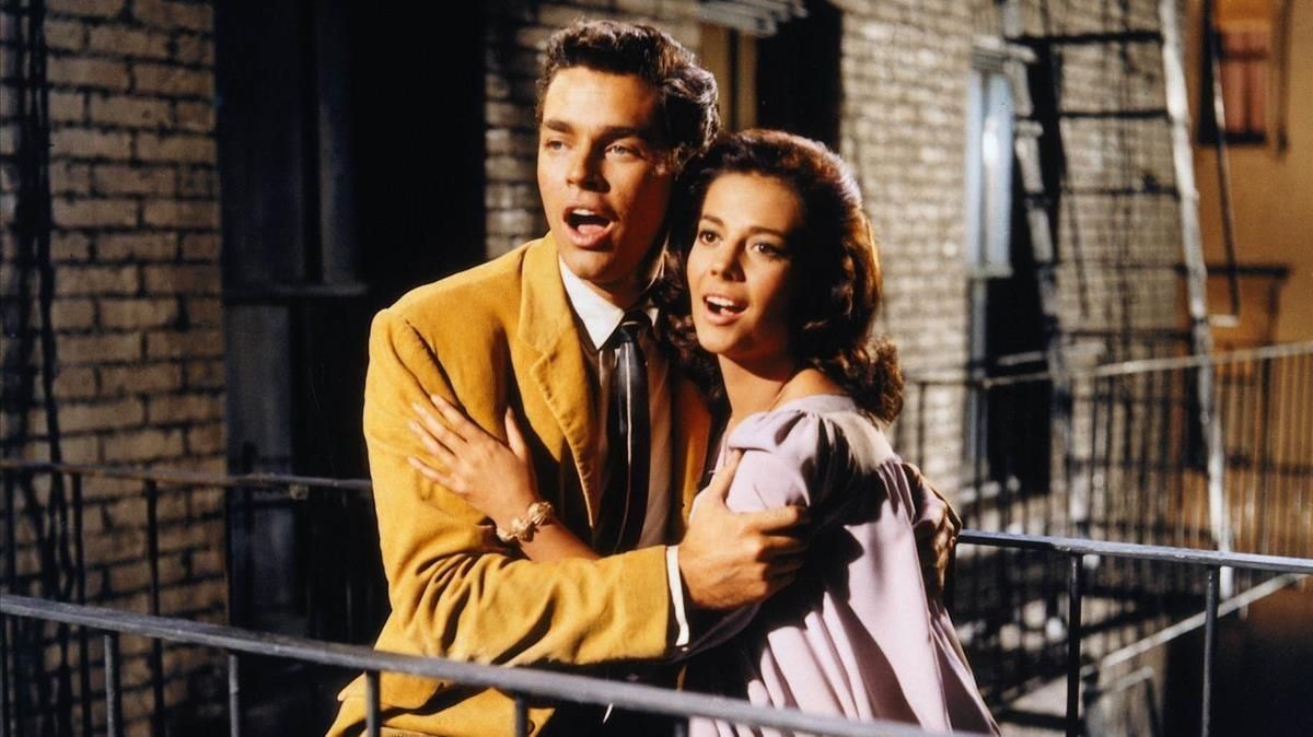 Escena de ’West Side Story’, de Bernstein. Escena de ’West Side Story’, de Bernstein.