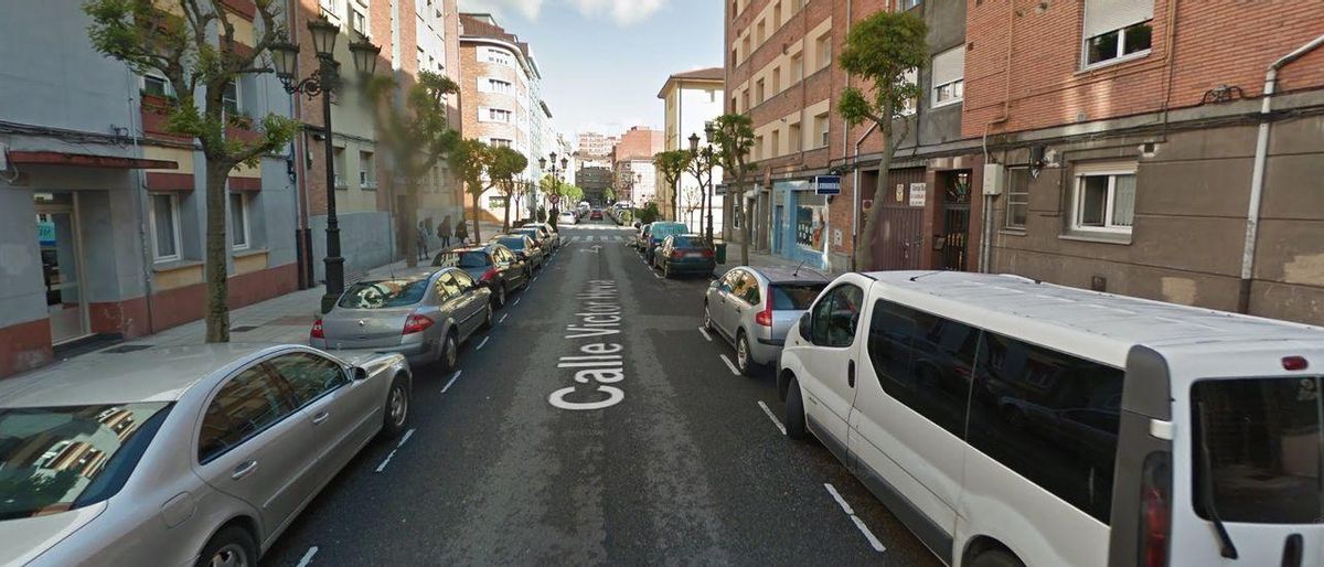 Una imagen del barrio de Vallobín, donde apareció la niña. Una imagen del barrio de Vallobín, donde apareció la niña.