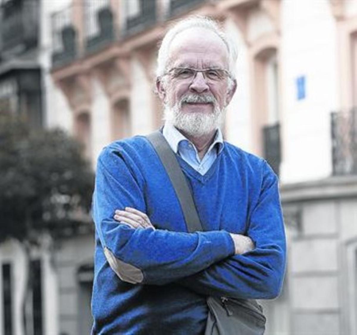 El dibujante Antonio Fraguas, Forges, en Madrid.