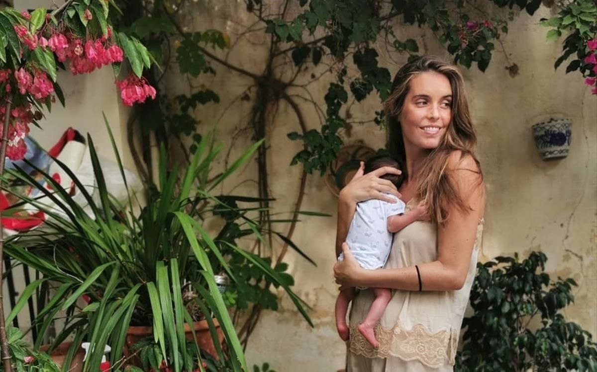 Ona Carbonell y su hijo Kai. Ona Carbonell y su hijo Kai.