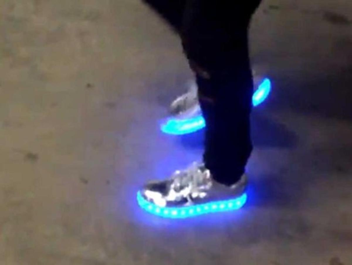 zapatillas luminosas