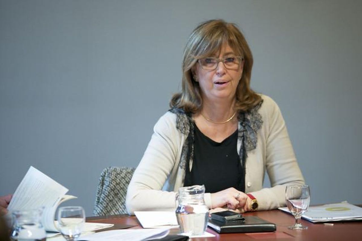 Irene Rigau, durante la reunión del Govern, el pasado martes. Irene Rigau, durante la reunión del Govern, el pasado martes.