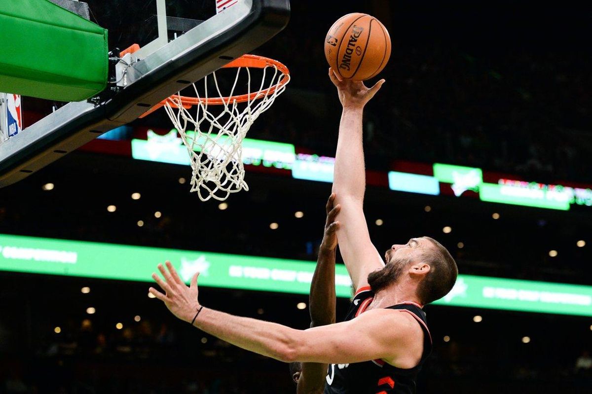 Marc Gasol, en acción. Marc Gasol, en acción.