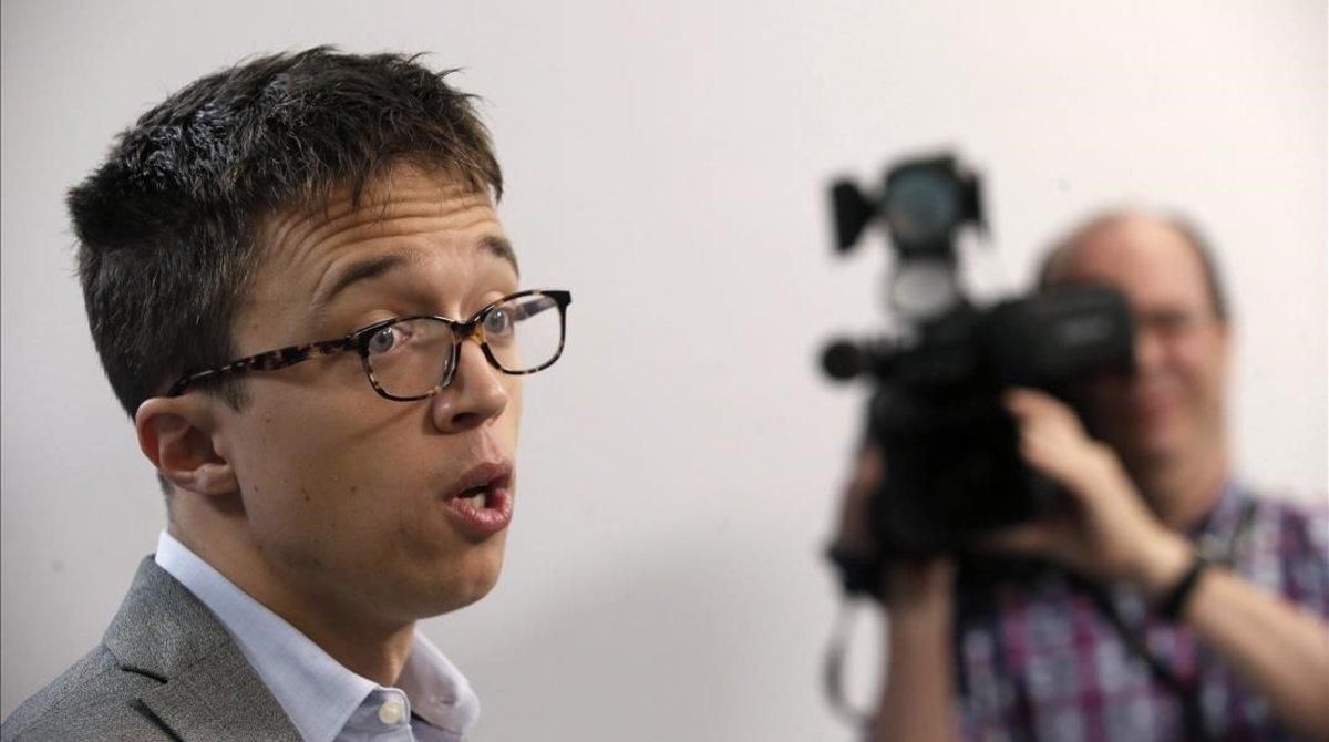 El diputado de Podemos, Íñigo Errejón. El diputado de Podemos, Íñigo Errejón.