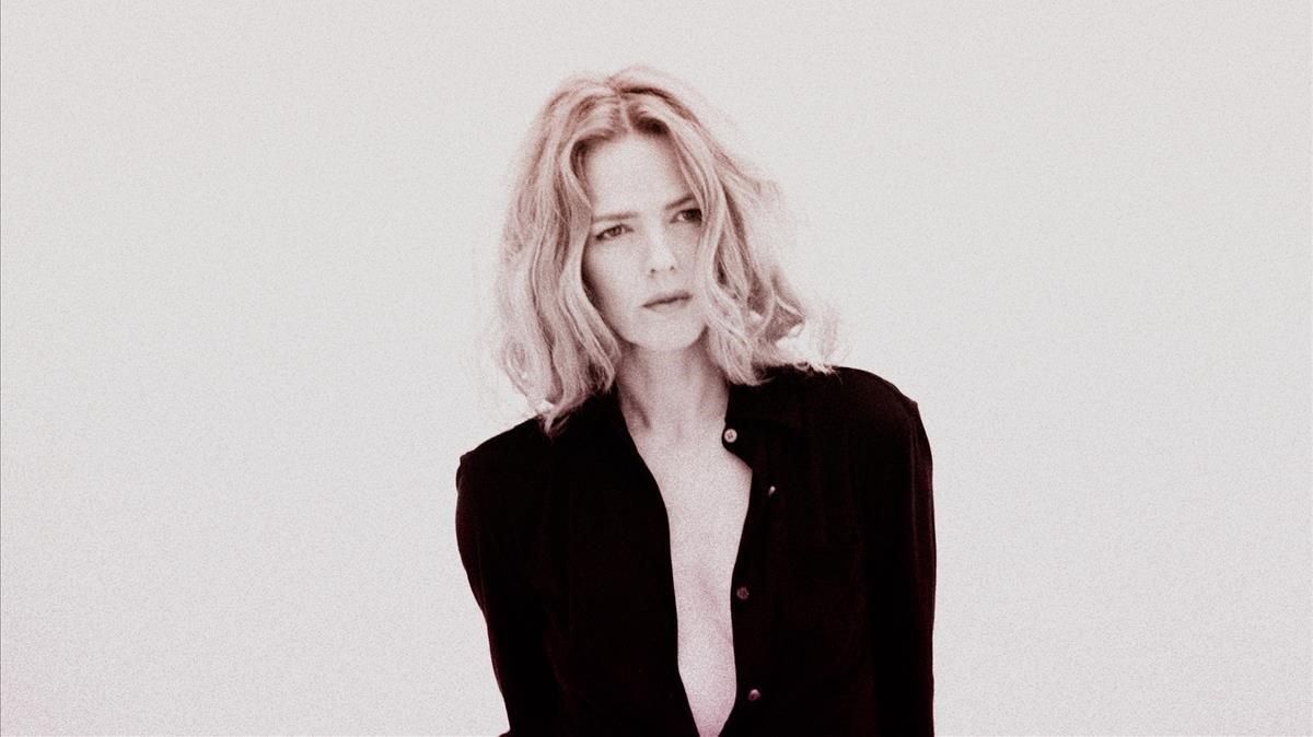 La cantante Christina Rosenvinge. La cantante Christina Rosenvinge.