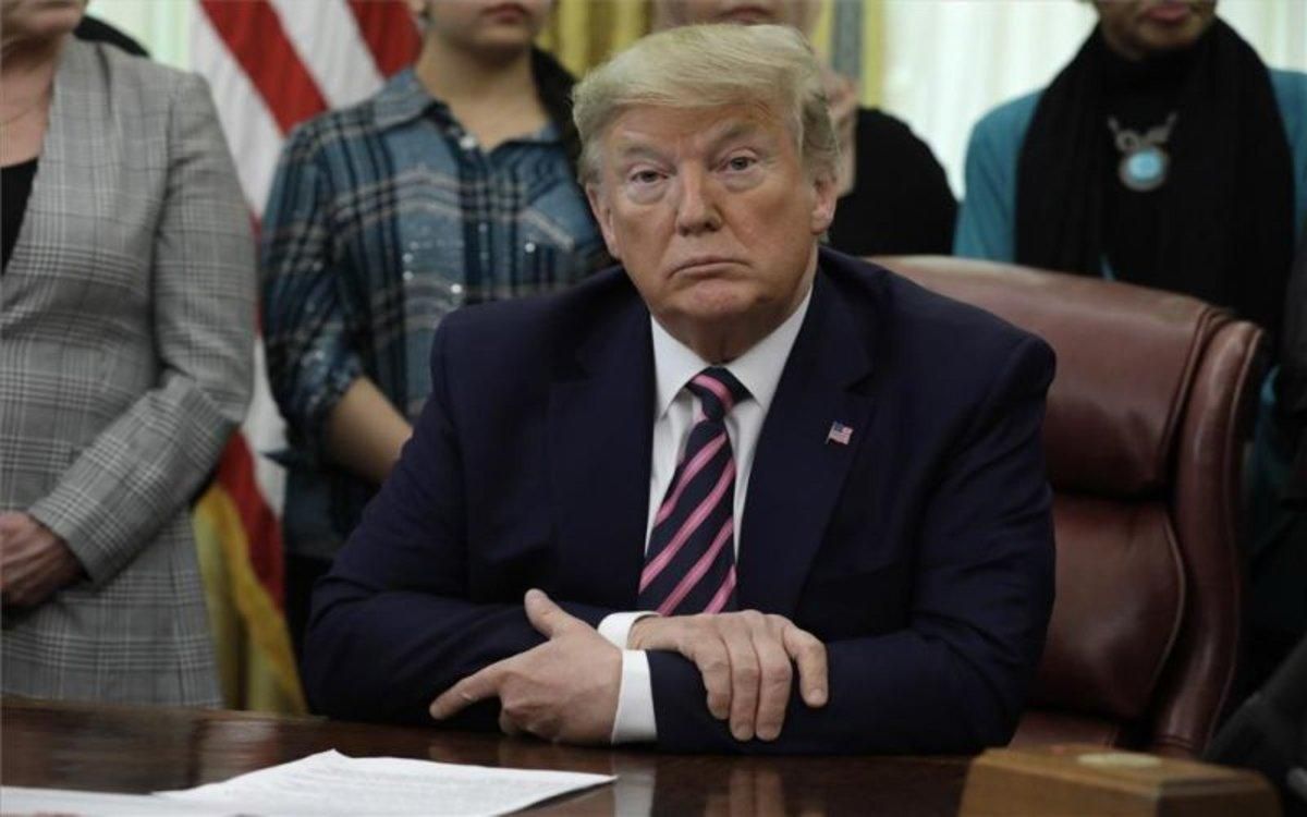 Donald Trump en la Casa Blanca. Donald Trump en la Casa Blanca.