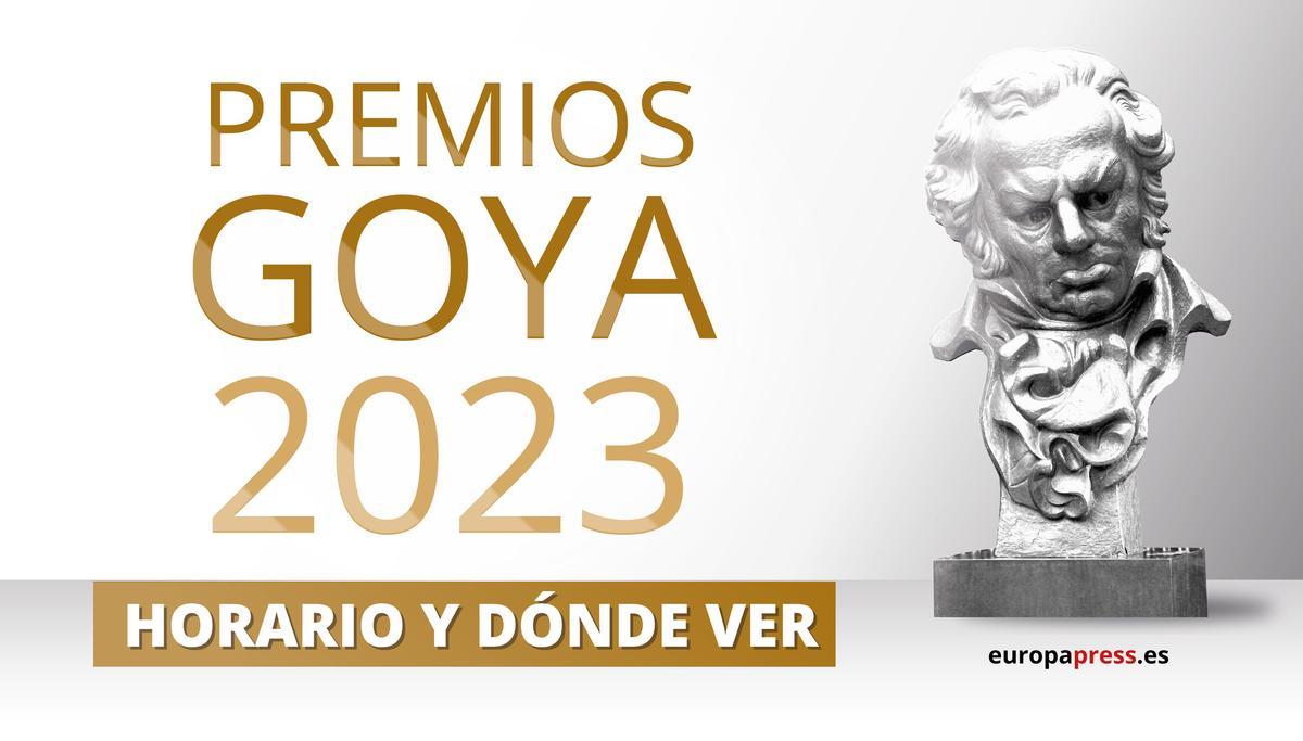 Premios Goya 2023: Cuándo son, horario de la gala y televisión