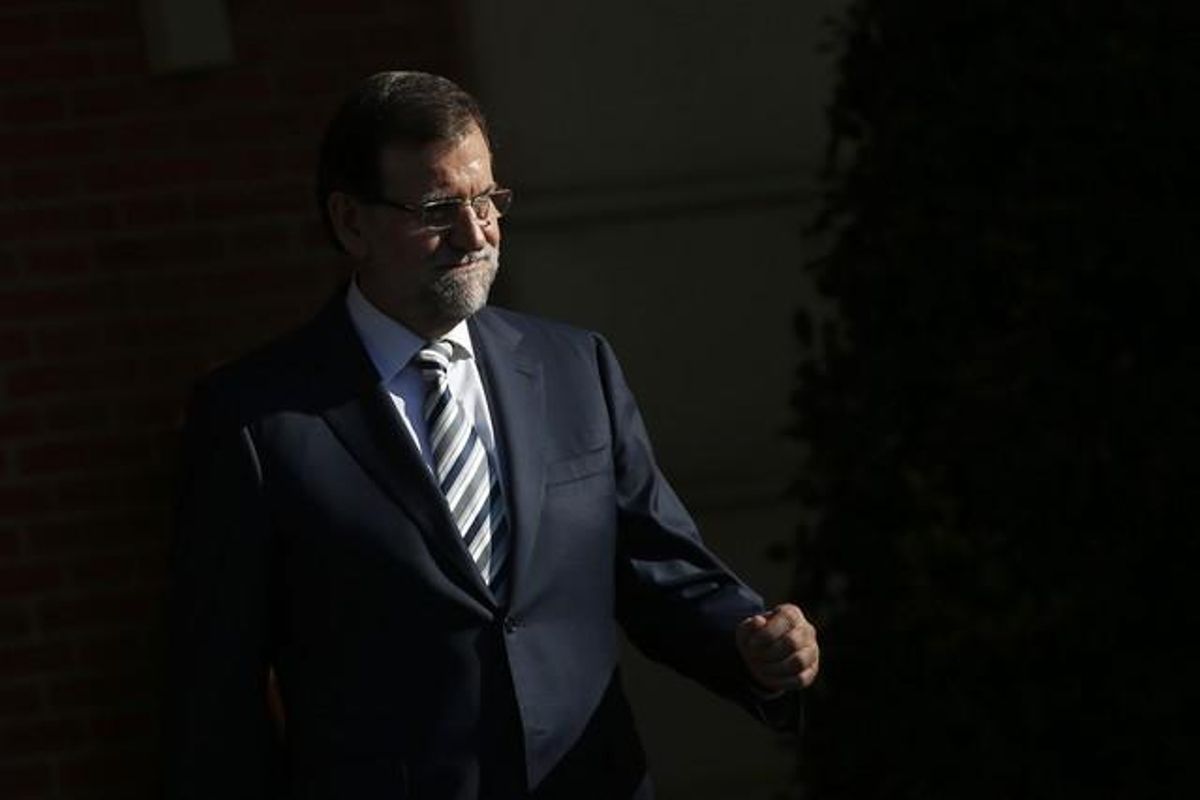Mariano Rajoy, el miércoles, en la Moncloa. Mariano Rajoy, el miércoles, en la Moncloa.