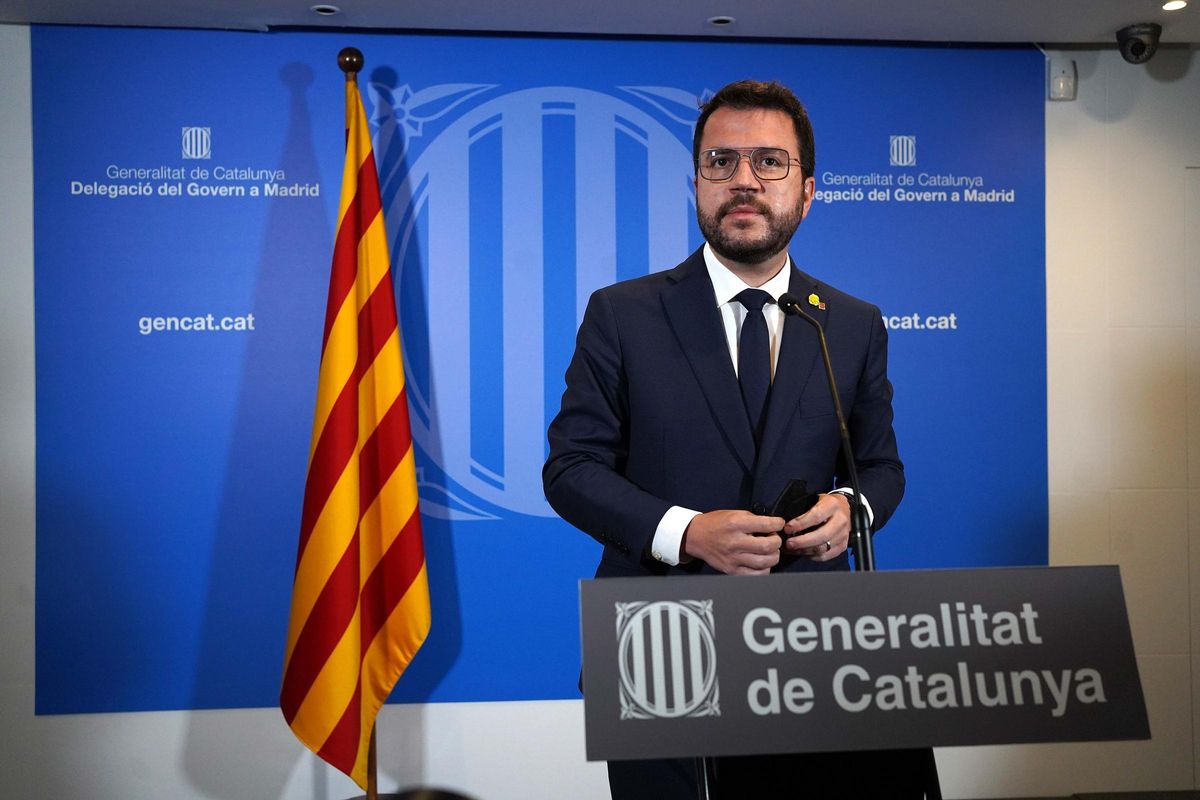 El ’president’ de la Generalitat, Pere Aragonès. El ’president’ de la Generalitat, Pere Aragonès.