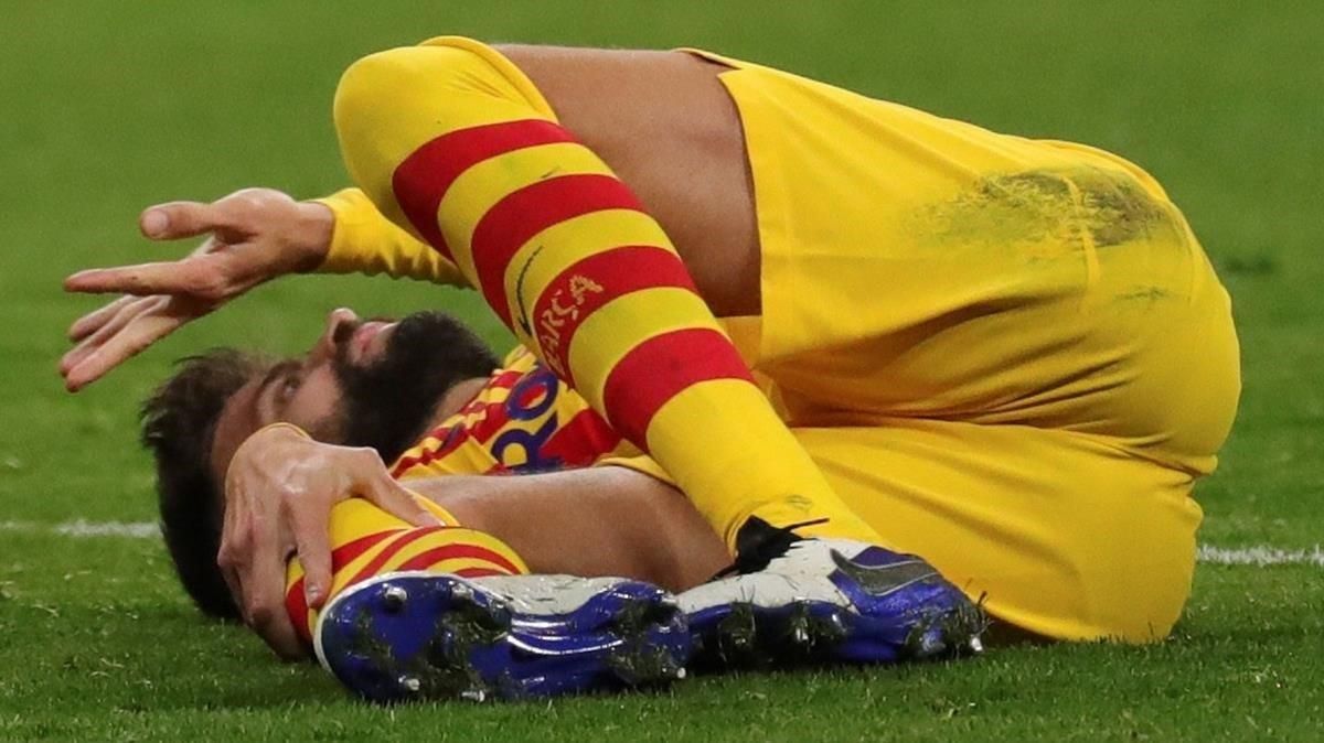 Les llàgrimes d'un Piqué destrossat Les llàgrimes d'un Piqué destrossat