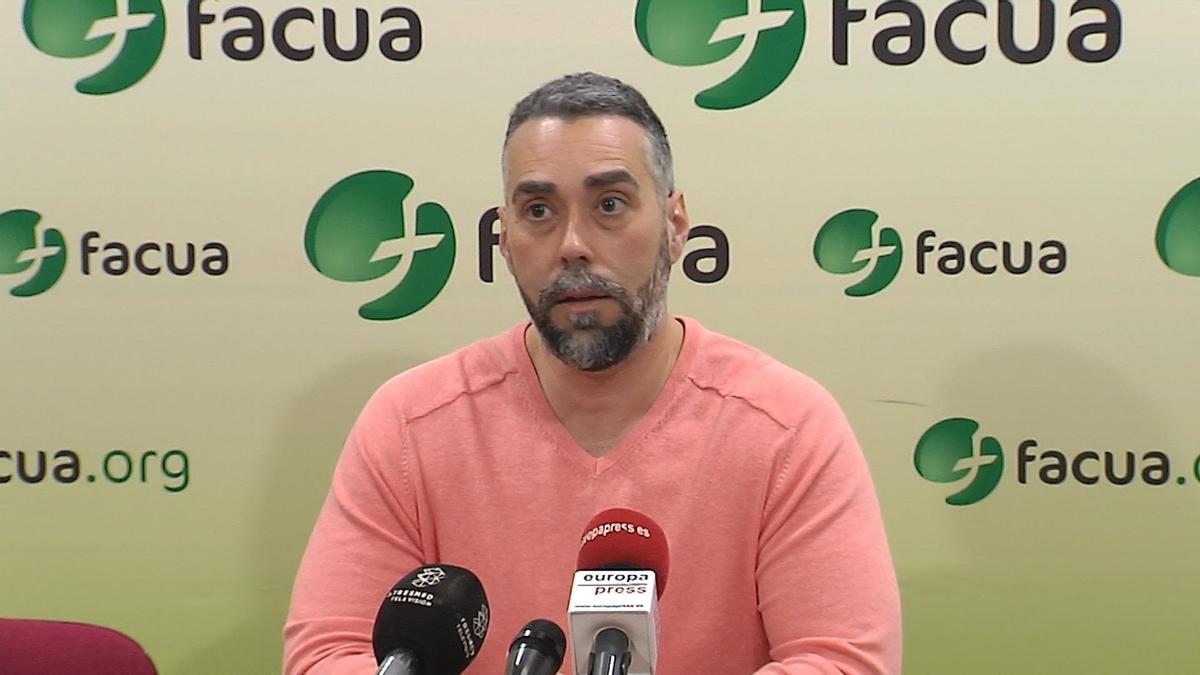 Archivo - Rubén Sánchez, portavoz de FACUA.