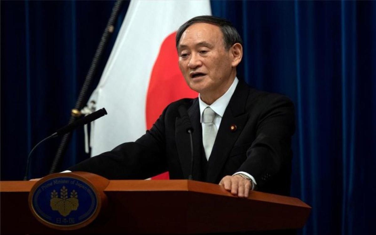 Yoshihide Suga, primer ministro de Japón. Yoshihide Suga, primer ministro de Japón.