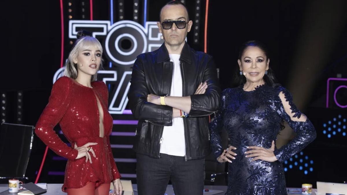 Las primeras declaraciones de Isabel Pantoja, Risto Mejide y Danna Paola tras el inicio de las grabaciones de 'Top Star'