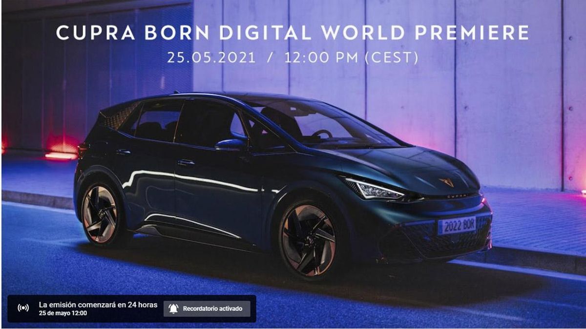 Seat estrena mañana el Cupra Born. Seat estrena mañana el Cupra Born.