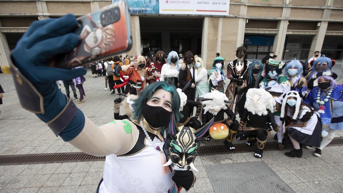 Salon Del Manga En Barcelona Fotos