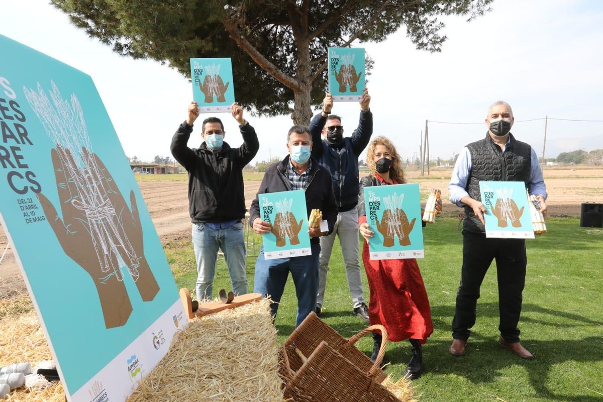 Presentación de la feria ’Temps d’Espàrrecs’ el pasado dia 25 de marzo Presentación de la feria ’Temps d’Espàrrecs’ el pasado dia 25 de marzo