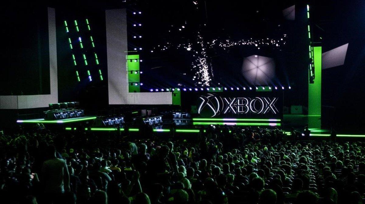 Conferencia de Microsoft previa a la feria E3 en Los Angeles.
