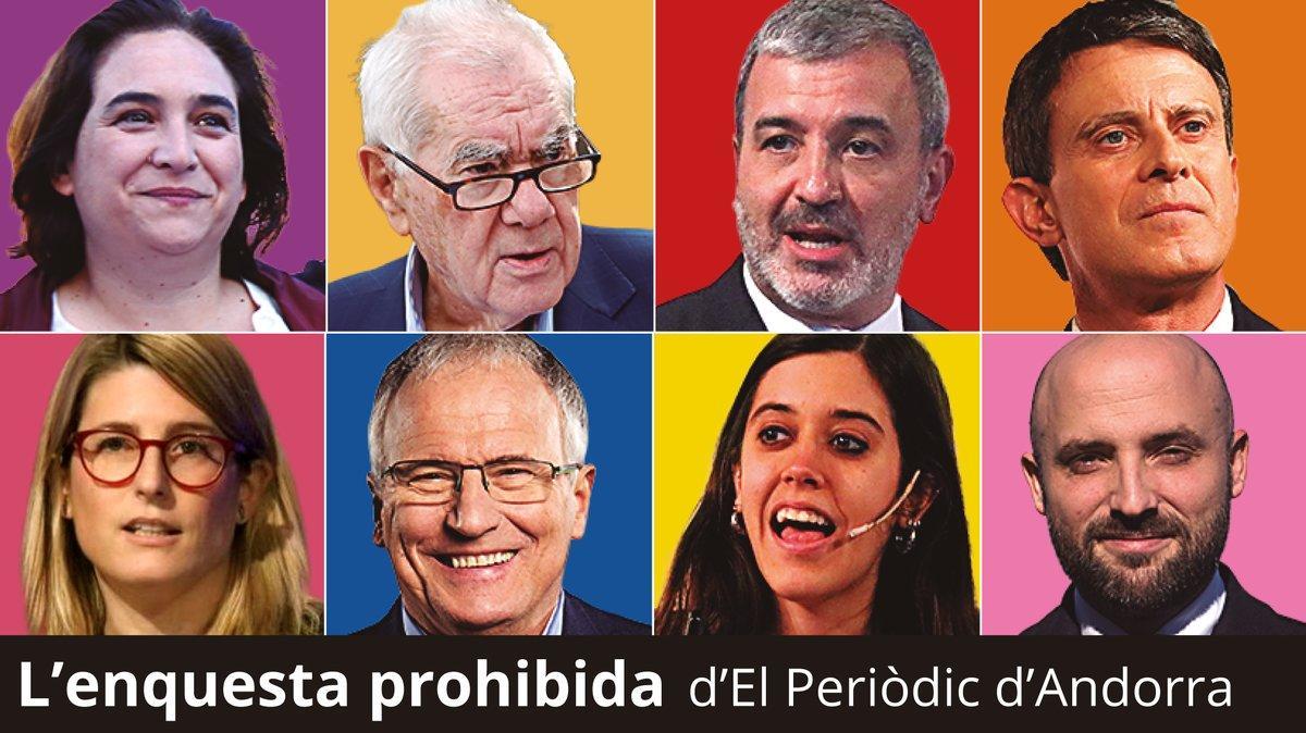 L'enquesta prohibida de les eleccions municipals a Barcelona: últim sondeig