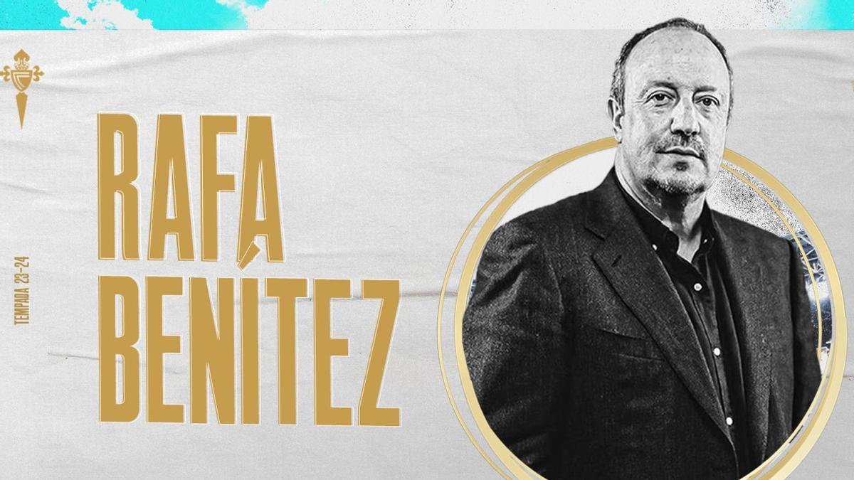 el celta ficha a rafa benítez