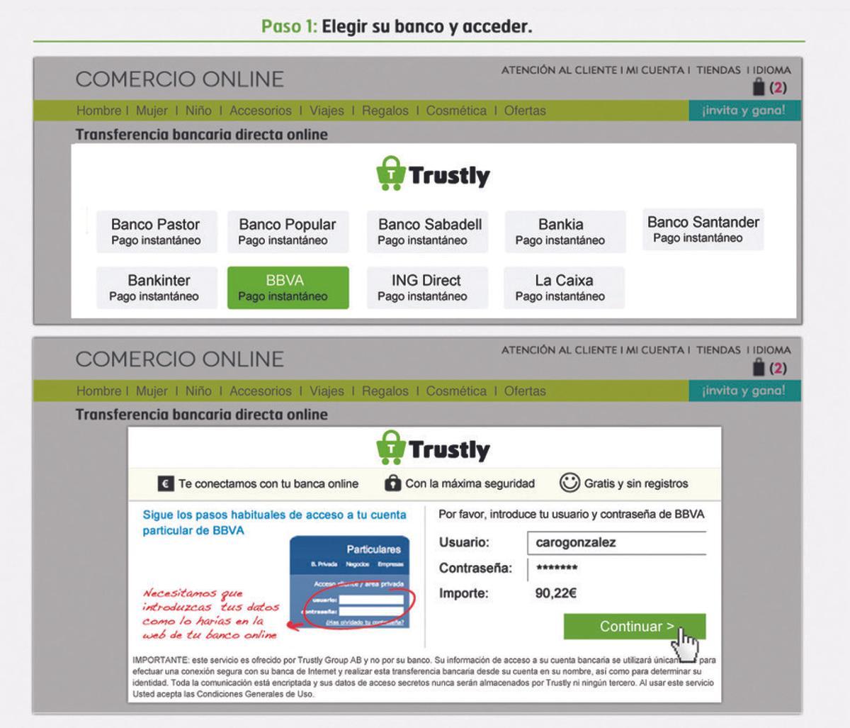 Trustly, el nuevo sistema de pagos online llega a España