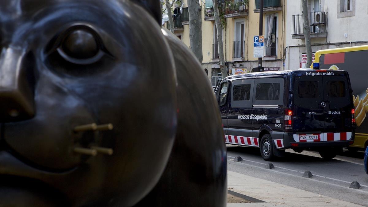 La Rambla del Raval de Barcelona, donde supuestamente ocurrió el ataque homófobo.