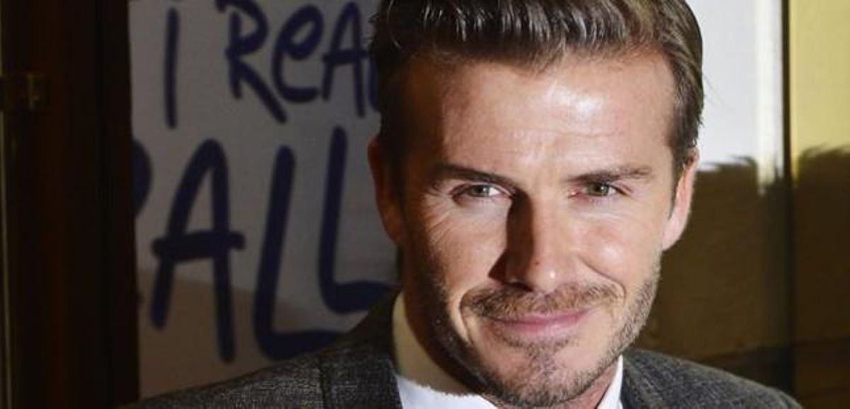 David Beckham, en diciembre del 2012. David Beckham, en diciembre del 2012.