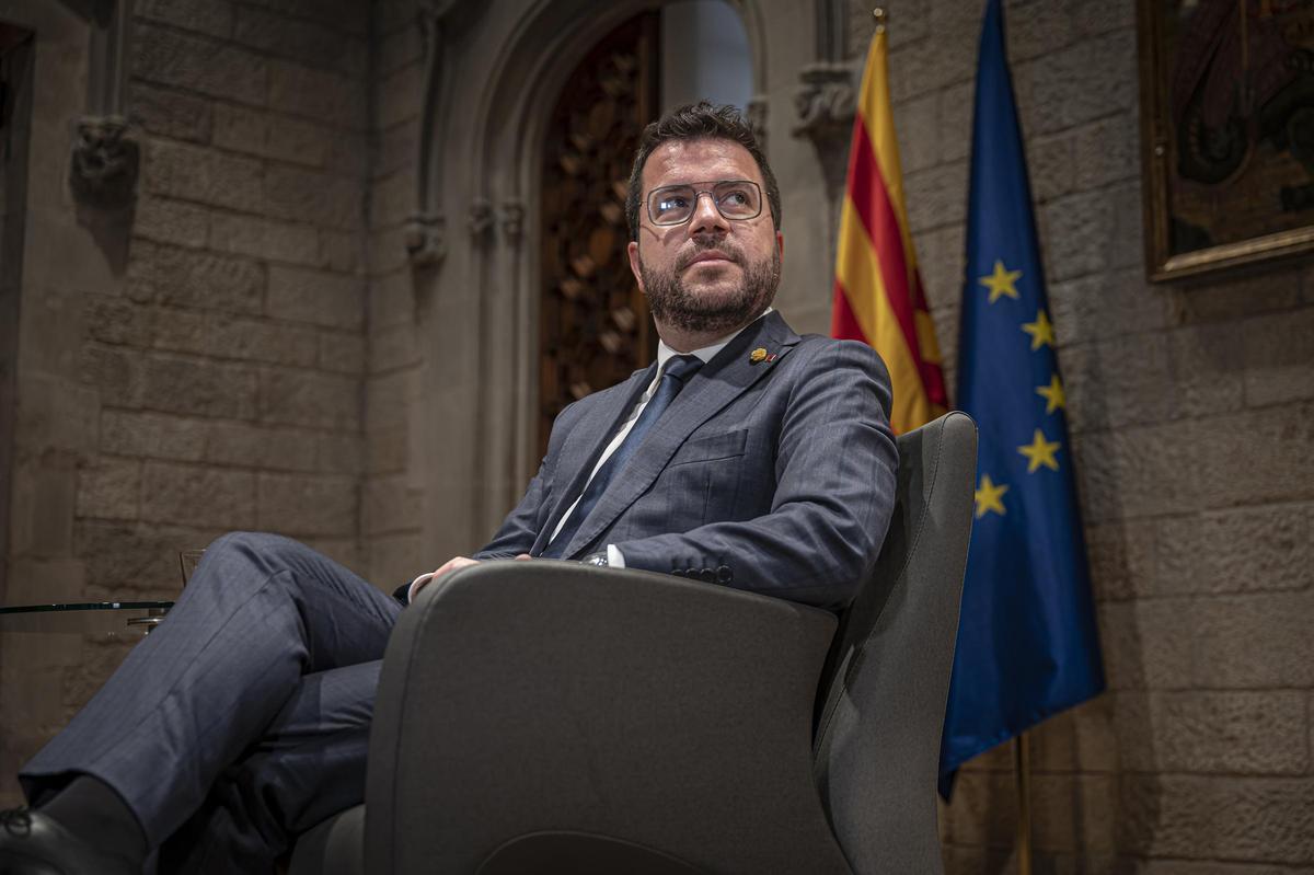 Aragonès reclama a la UE l’oficialitat del català «per igualtat lingüística»