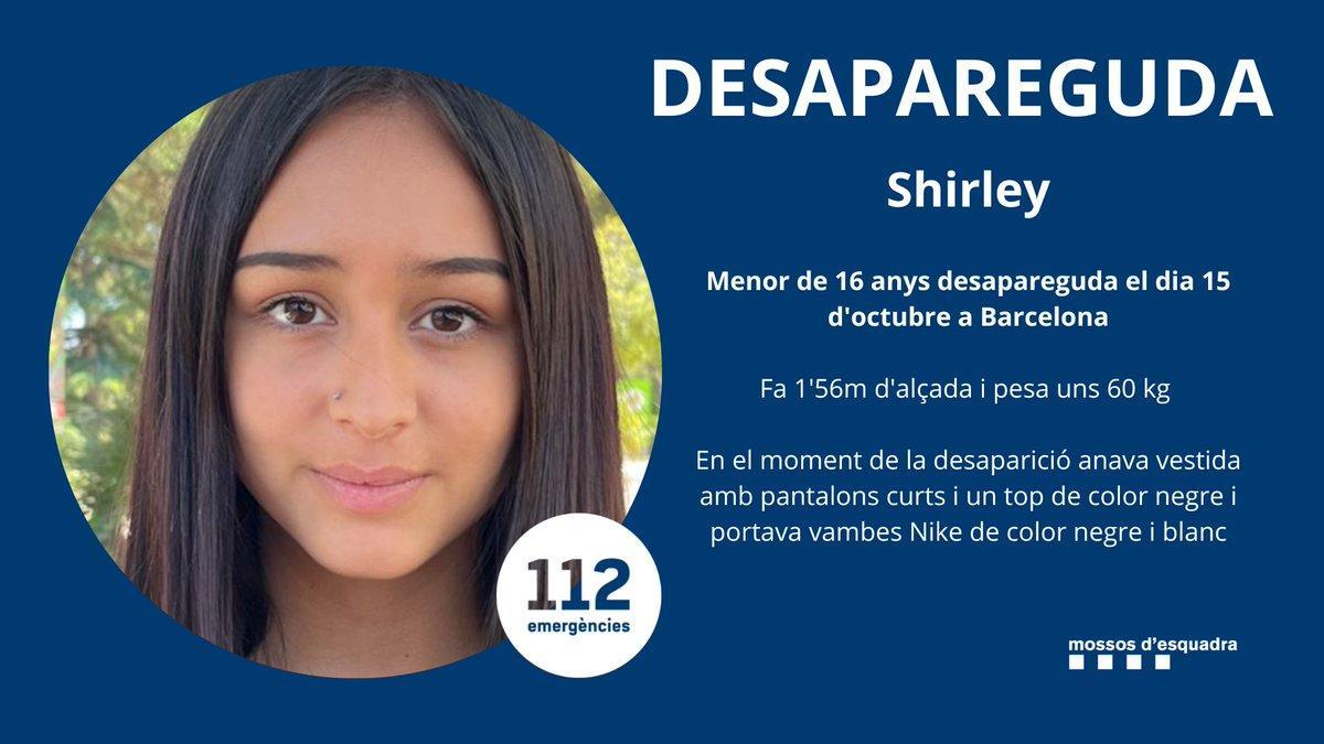 Los Mossos Localizan A La Chica De 16 Años Desaparecida El 15 De Octubre 9881