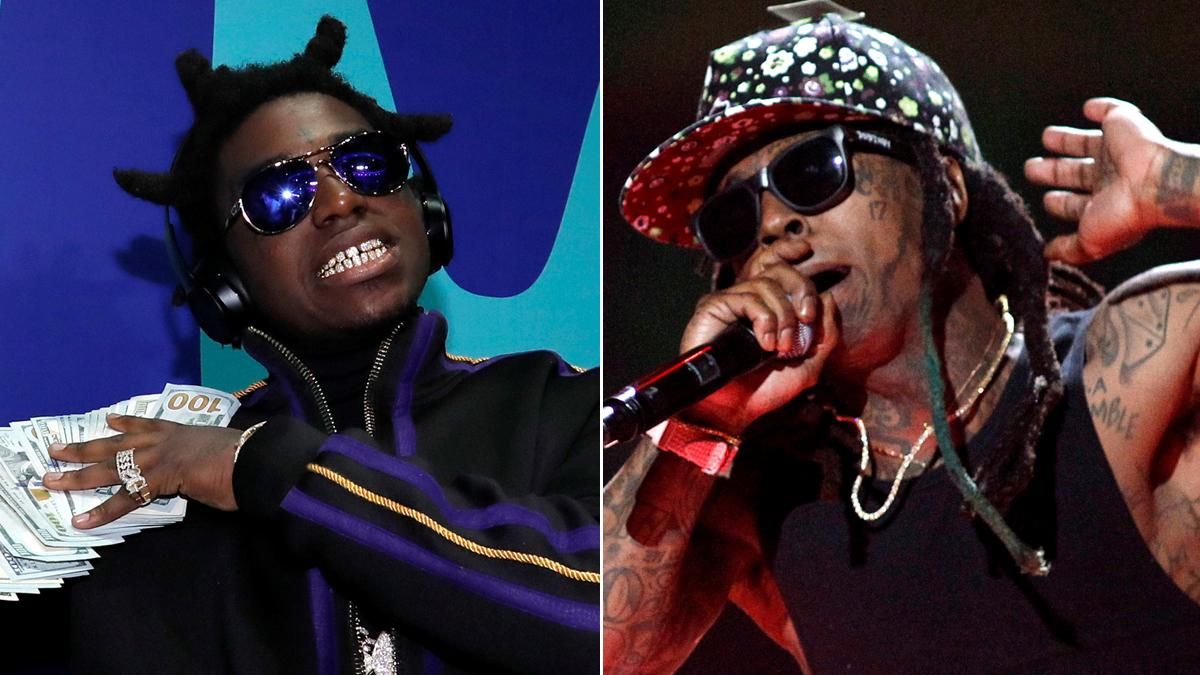 Kodak Black y Lil Wayne. Kodak Black y Lil Wayne.