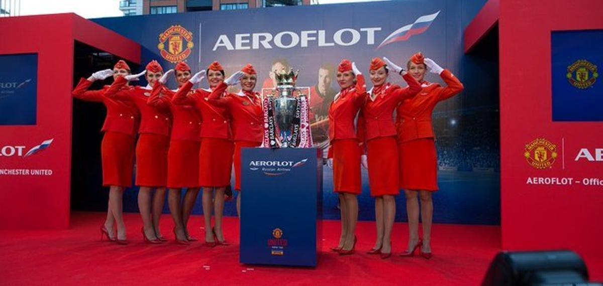 El Manchester United se replantea su acuerdo con la aerolínea rusa Aeroflot