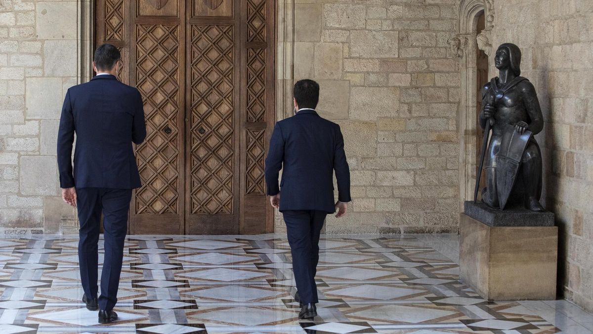 Aragonès dice que las reuniones de la mesa de diálogo serán públicas cuando haya acuerdo Aragonès dice que las reuniones de la mesa de diálogo serán públicas cuando haya acuerdo