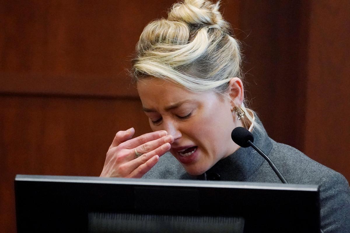 Amber Heard en el juicio contra Johnny Deep 