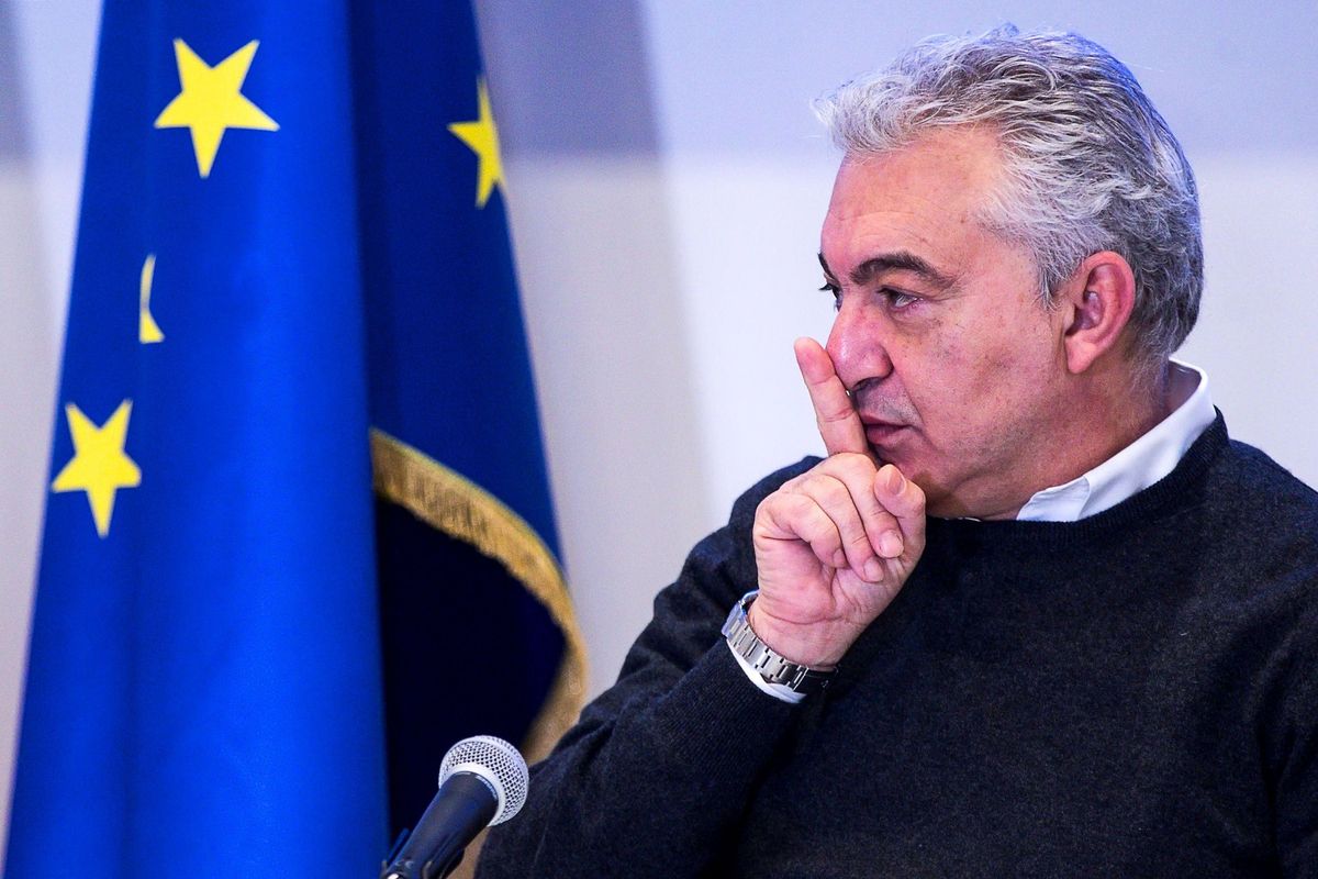 Domenico Arcuri, el comisario extraordinario nombrado por el Gobierno anterior para gestionar la pandemia y que ha sido cesado por Draghi. Domenico Arcuri, el comisario extraordinario nombrado por el Gobierno anterior para gestionar la pandemia y que ha sido cesado por Draghi.