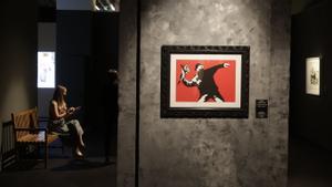 Exposición de Banksy en el Disseny Hub Barcelona.