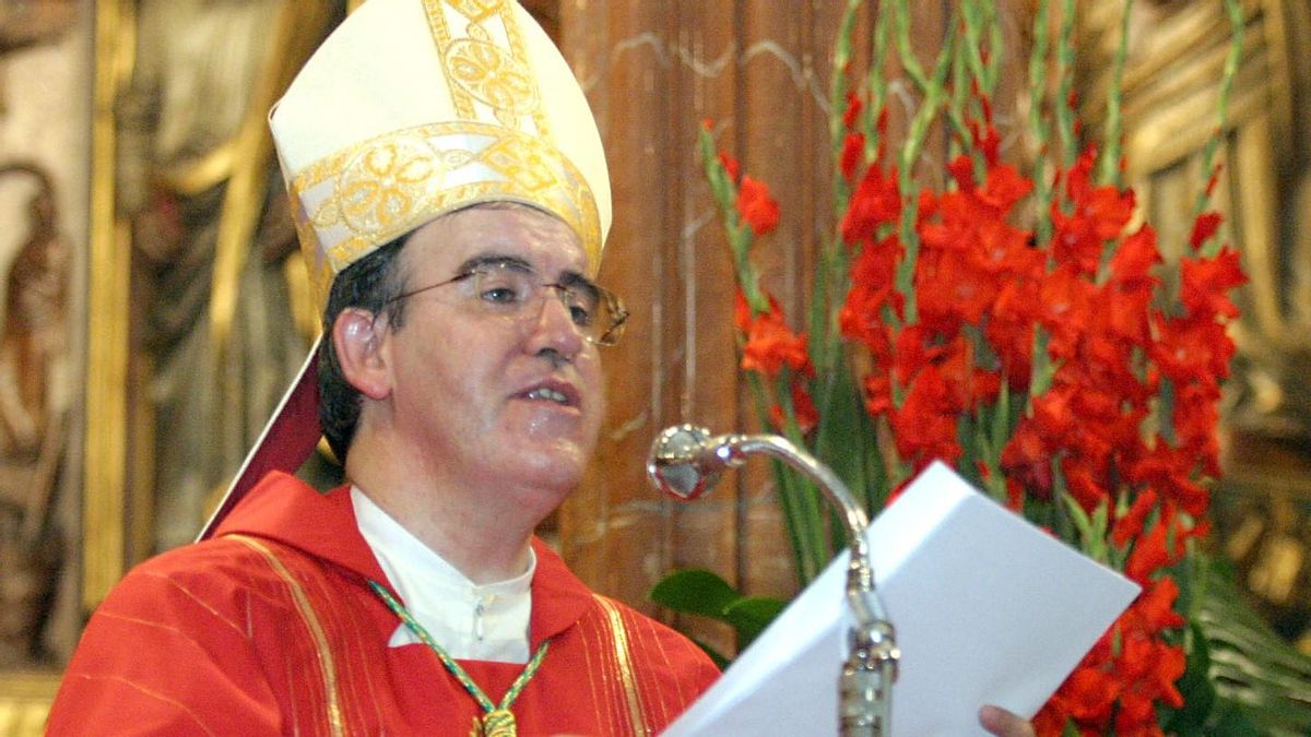 Josep Àngel Saiz Meneses, en su primera misa como obispo de Terrassa. Josep Àngel Saiz Meneses, en su primera misa como obispo de Terrassa.