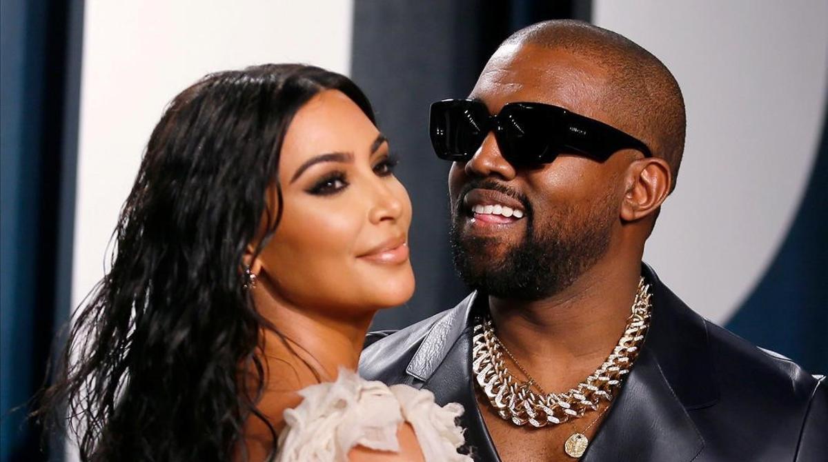 Kim Kardashian y Kanye West, en una imagen de archivo.
