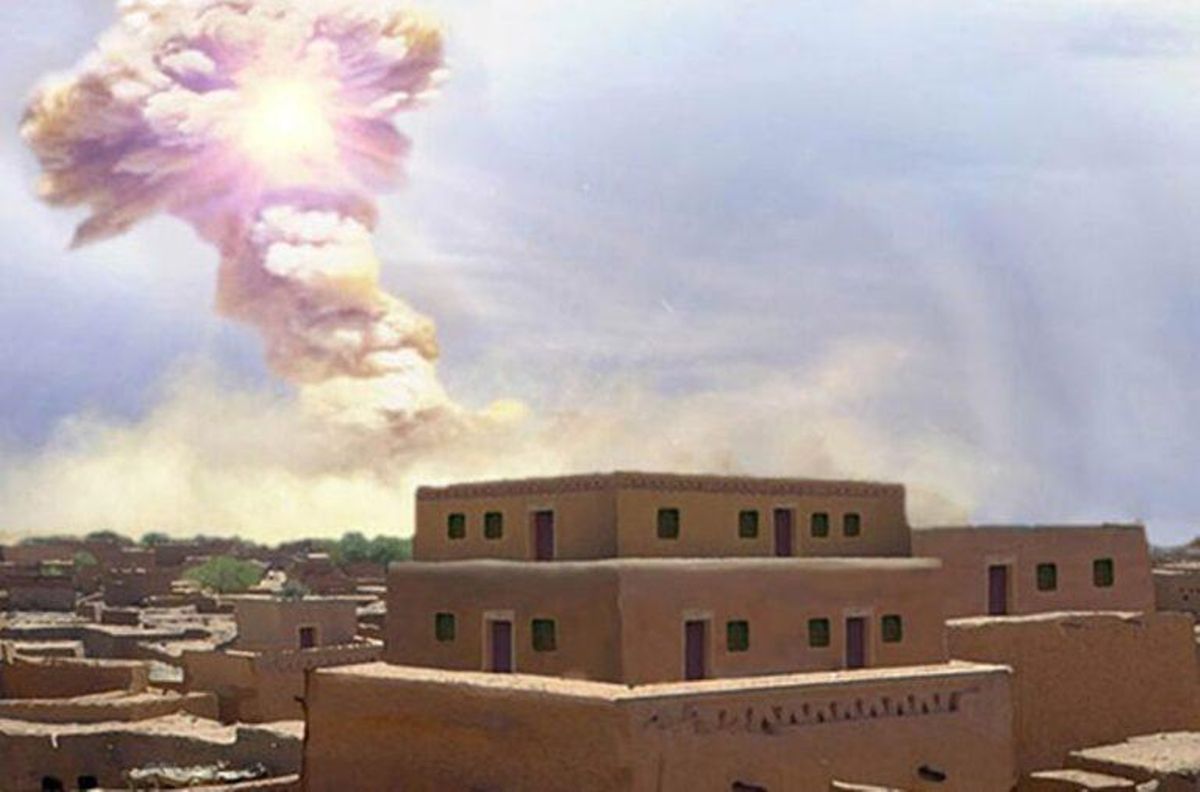La catástrofe bíblica de Sodoma habría sido causada por un meteoro La catástrofe bíblica de Sodoma habría sido causada por un meteoro