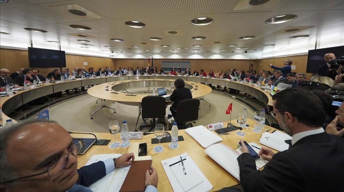 Reunión del Consejo de Política Fiscal y Financiera, presidido por las ministras de Hacienda y de Administraciones Territoriales. Reunión del Consejo de Política Fiscal y Financiera, presidido por las ministras de Hacienda y de Administraciones Territoriales.