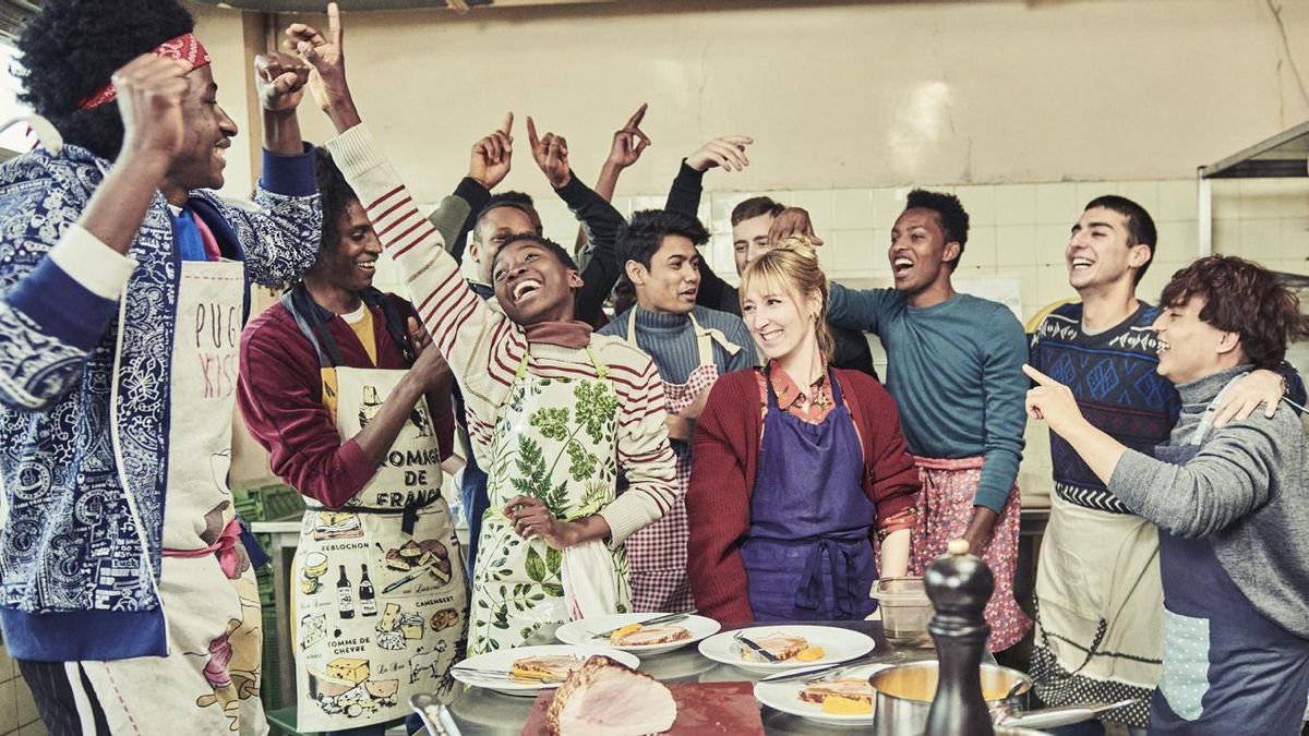 Fotograma de la película ’La brigada de la cocina’ Fotograma de la película ’La brigada de la cocina’