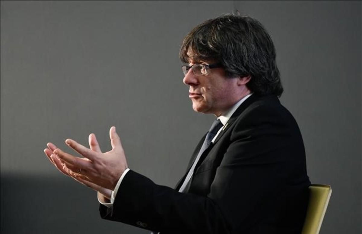 El ’expresident’ del Govern, Carles Puigdemont. El ’expresident’ del Govern, Carles Puigdemont.