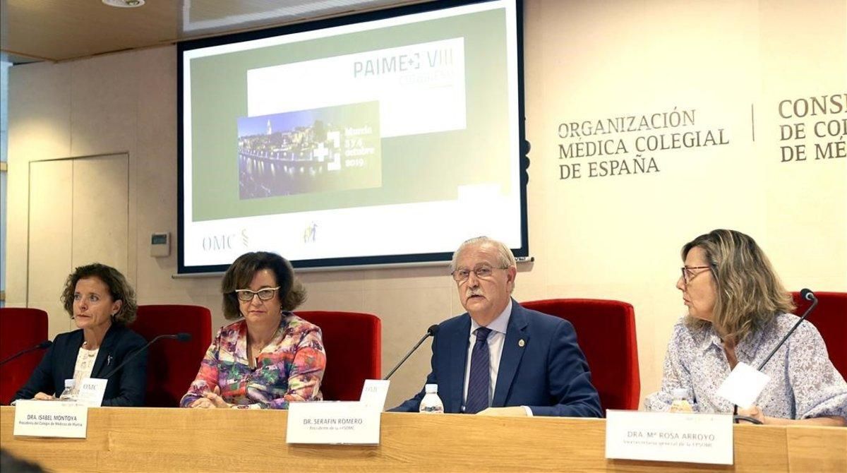 Rueda de prensa de presentación de los últimos datos del Programa de Atención Integral al Médico Enfermo. Rueda de prensa de presentación de los últimos datos del Programa de Atención Integral al Médico Enfermo.