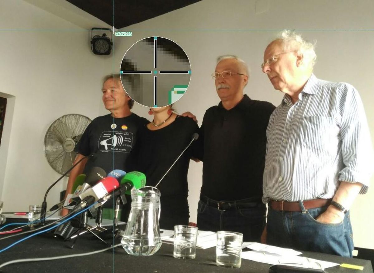 Rueda de prensa de la plataforma Madrileños por el Derecho a Decidir. Rueda de prensa de la plataforma Madrileños por el Derecho a Decidir.